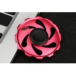 Wholesale Wheel Design Aluminum Metal Fidget Spinner Stress Reducer Toy for Autism Adult, Child (Red)